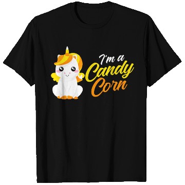Discover Unicorn Candy Corn Candycorn Halloween T Shirts
