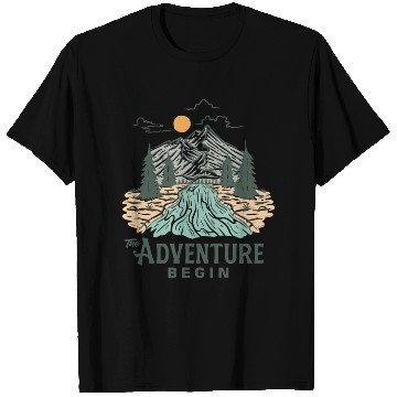 Discover The Adventure Begin T Shirts