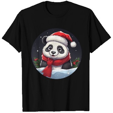 Discover Panda Christmas T Shirts