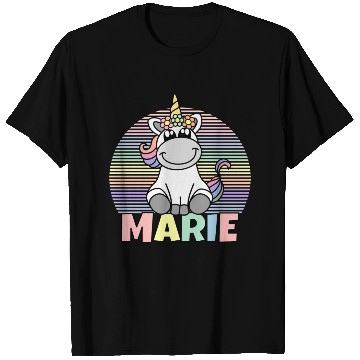 Discover Marie Name Unicorn T Shirts