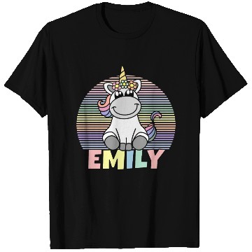 Discover Emily Name Unicorn T Shirts