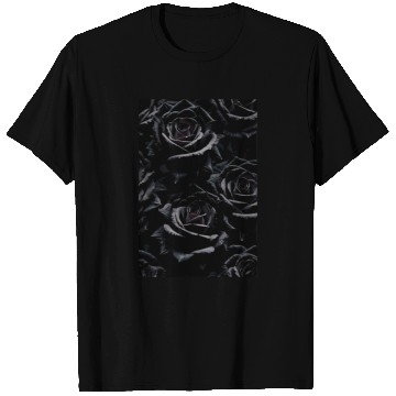 Discover A bunch of black roses T Shirts