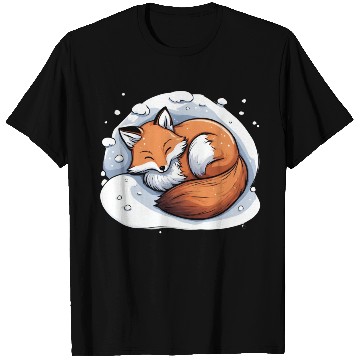 Discover Sleepy Fox T Shirts
