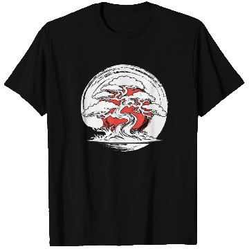 Discover Bonsai Tree In Japanese Zen Buddhist Enso Circle T T Shirts
