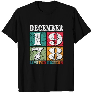 Discover December 1978 Anniversary December 1978 December T Shirts