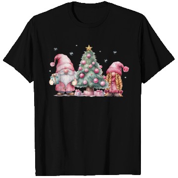 Discover Winter Gnomes with a Christmas Tree T Shirts