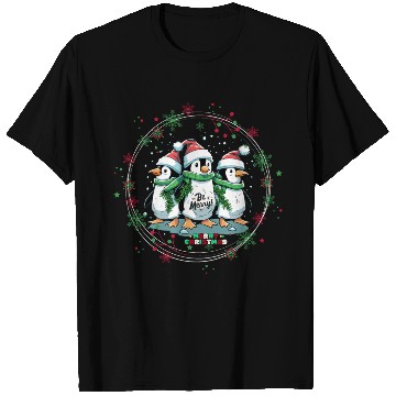 Discover Christmas penguins T Shirts