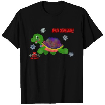 Discover "Tinsel the Turtle" (Snowflake Snuggliezz) T Shirts