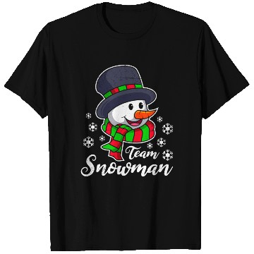 Discover Snowman Team Snowman Winter Time Snow T Shirts