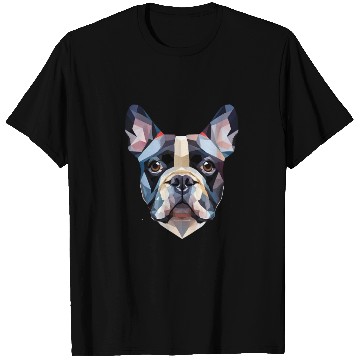 Discover French bulldog, polygon dog,polygon art T Shirts