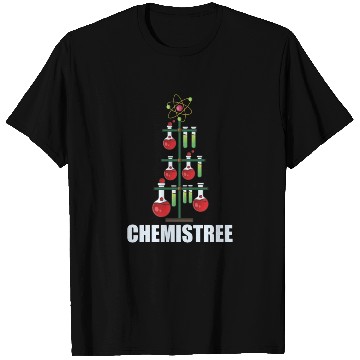 Discover Oh Chemistree Christmas Chemistry Science teacher T Shirts