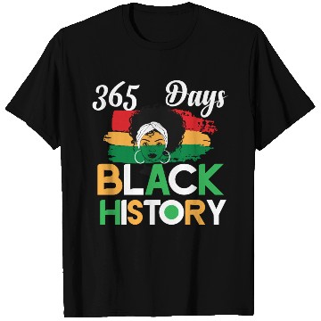 Discover 365 Days Black History T Shirts