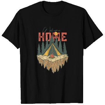 Discover Welcome Home Camping T Shirts