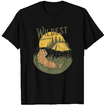 Discover Wildest Camping T Shirts