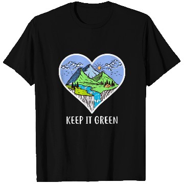 Discover Environment keep it green T Shirts