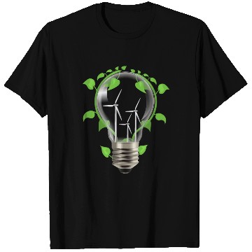 Discover Environment light bulb T Shirts