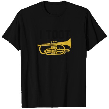 Discover I Toot Funny Mellophone Player Jazz School Band T Shirts