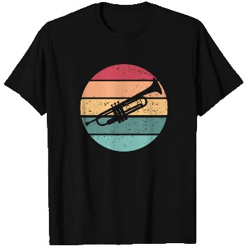 Discover Trumpet Sunset Trumpet Player School Band Trumpet T Shirts