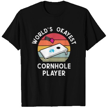 Discover Okayest Cornhole Player Men Women T Shirts
