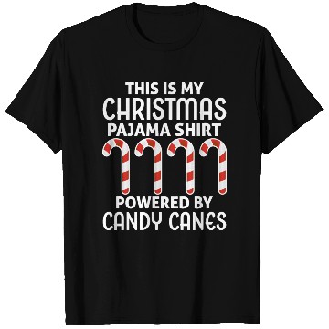 Discover This is My Christmas Pajama T Shirts Candy Canes