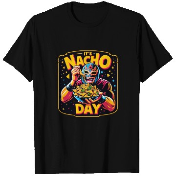 Discover Mexican Wrestling Wrestler Lucha Libre Nacho T Shirts