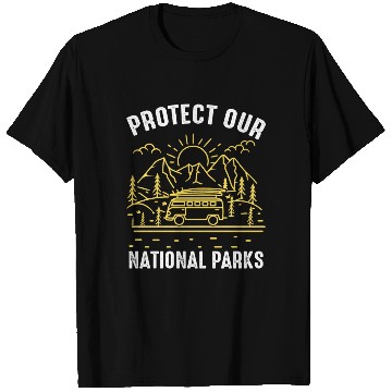 Discover Environment protect national parks T Shirts