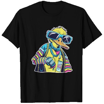 Discover Punk Duck Duckling Punk Rocker T Shirts