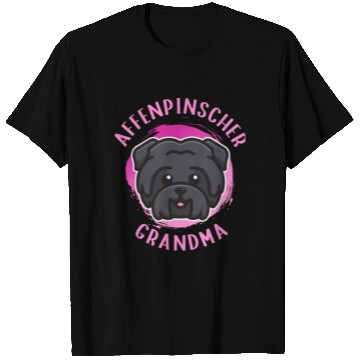 Discover Affenpinscher Grandma Monkey Terrier Dog T Shirts