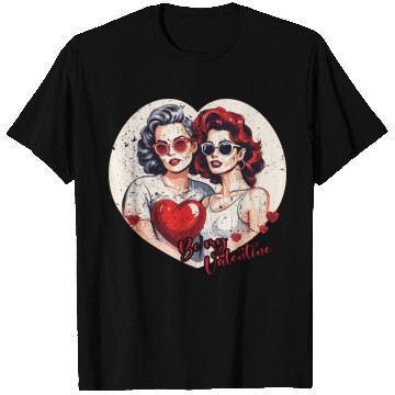Discover Valentines Day Outfit For Her And Her in love T Shirts