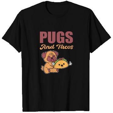 Discover Pugs and Tacos Hispanic Gift T Shirts