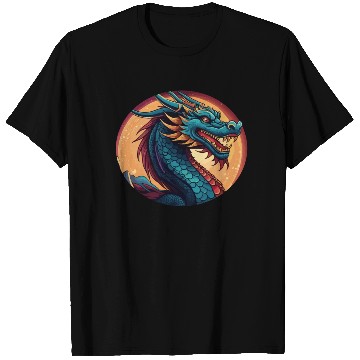 Discover traditional Chinese dragon T Shirts