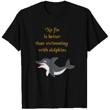 Discover Embrace the Waves with Dolphins T Shirts