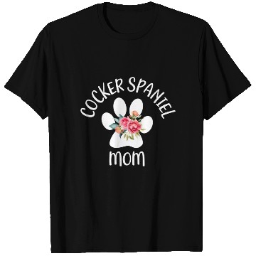 Discover Cocker Spaniel Mom For Friend Anniversary T Shirts