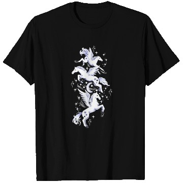Discover Pretty Purple Punk Pegasi T Shirts