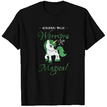 Discover Cerebral Palsy Warriors Are Magical Cute Green T Shirts
