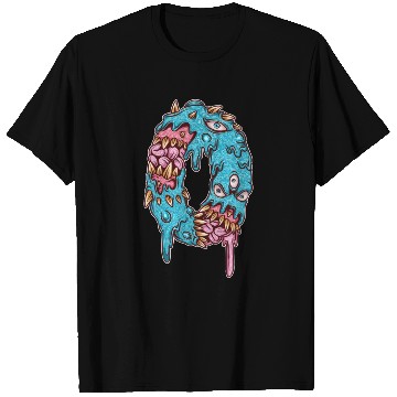 Discover Halloween Zombie Brain 0 Number Funny Halloween T Shirts