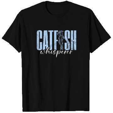 Discover Catfish Whisperer Catfishing Angler Noodler T Shirts