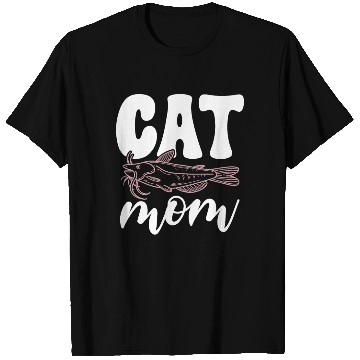 Discover Cat Mom Catfish Catfishing Angler Noodler T Shirts