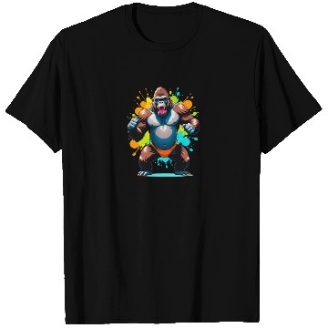 Discover Cartoonish Gorilla T Shirts