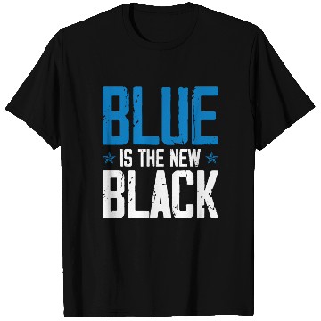 Discover Blue Is The New Black Voting American Voter Vote T Shirts