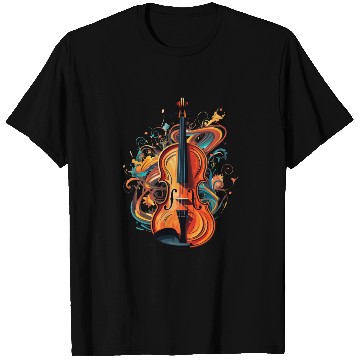 Discover Violinist Violin Music Art Violin Player T Shirts