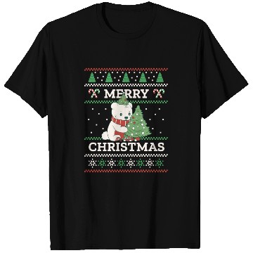 Discover Polar Bear Sweater Ugly Christmas T Shirts