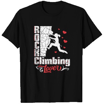 Discover Rock Climbing Lover T Shirts