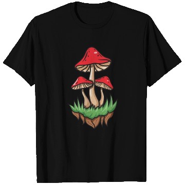 Discover Mushroom garden T Shirts