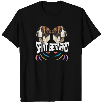 Discover Lover Saint Bernard dog T Shirts