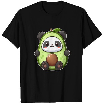 Discover Panda in avocado costume T Shirts