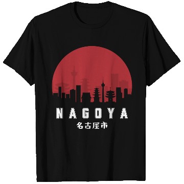 Discover Nagoya Typography T Shirts - Urban Statement