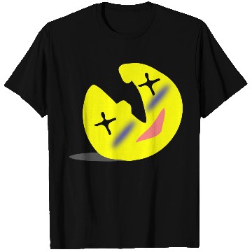 Discover Mood Funny Silly Face Cartoon Smile Design T Shirts