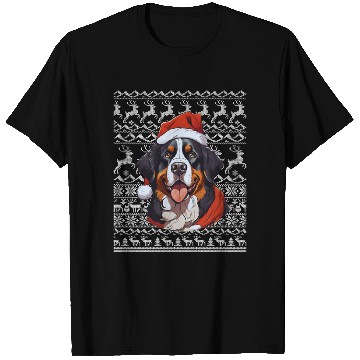 Discover bouvier bernois santa claus christmas T Shirts