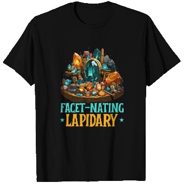 Discover Lapidary Artist Gemstone Stone Collecting Stone T Shirts